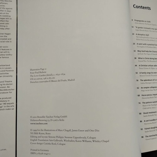 Βιβλίο What Great Paintings Say μεταχειρισμένο, Taschen 2000