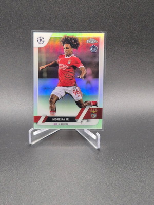Topps Chrome UEFA Club Competitions κάρτα Moreira Jr #37 Rookie RC μεταχειρισμένη