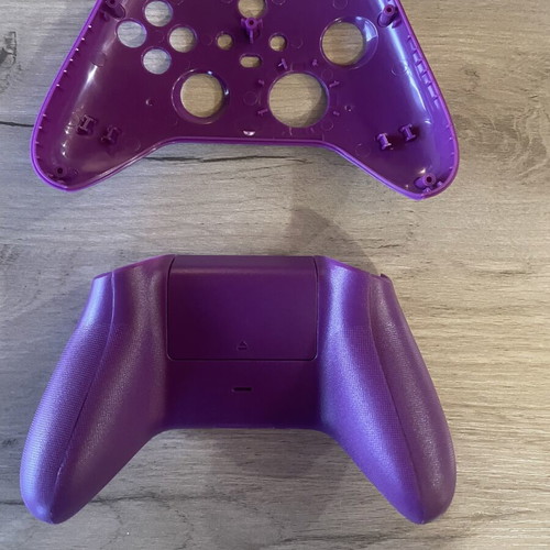 Xbox Series X/S controller purple front and back cover new