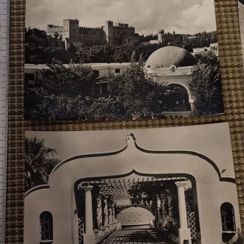 Postcards from Rhodes 60s-70s like new, set of 4 vintage