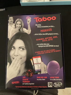 Taboo board game