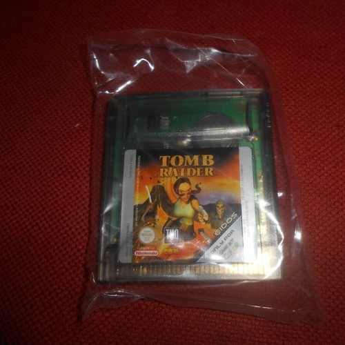 Game Boy Color Tomb Raider Nintendo new with box and manual