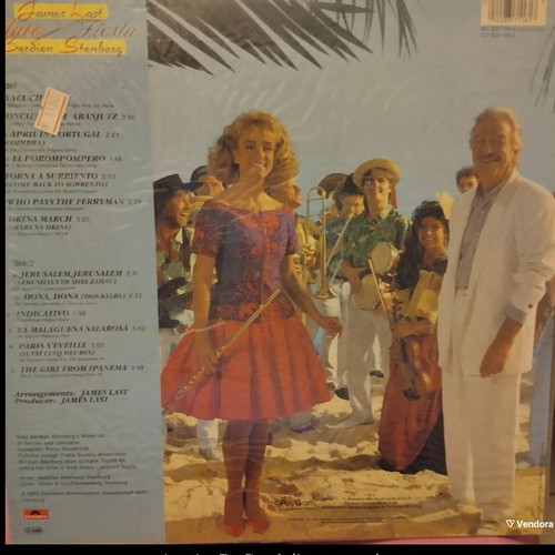 James Last Flute Fiesta vinyl album used, pop