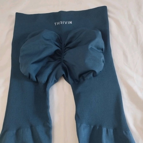 Thrivin leggings unused, athletic, blue, size L