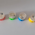Pencil Sharpeners from the 80s new, set of 4