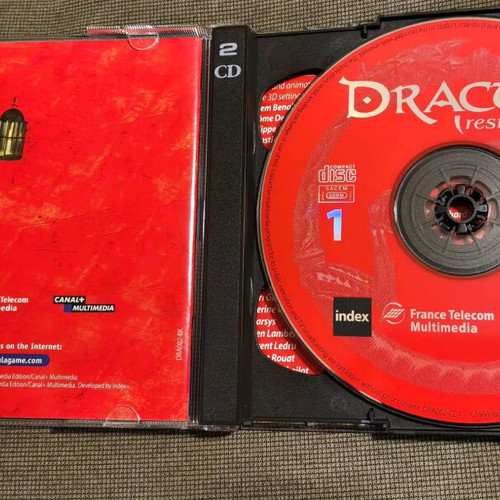 Dracula: Resurrection PC game like new, adventure, 2 CDs