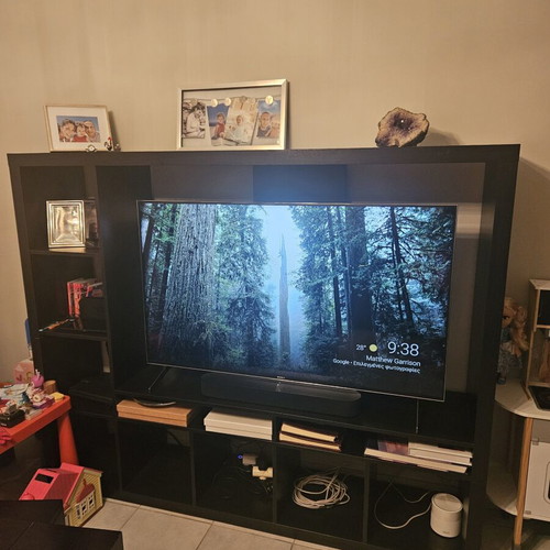 IKEA KALLAX TV unit, wenge color, 1.80m x 1.40m x 0.40m