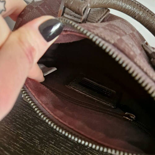 Sisley crossbody bag brown like new