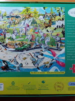 Gibsons Herd of Hilarity 1000-piece puzzle