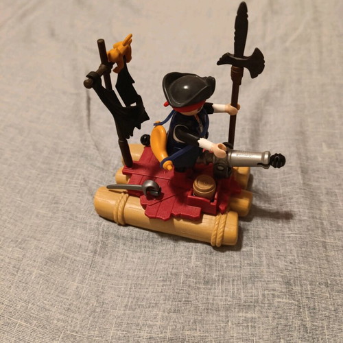 Playmobil pirate raft like new