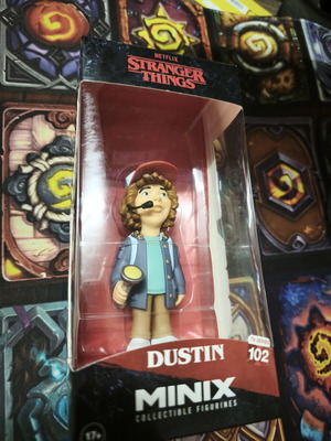 Minix Dustin collectible figurine from Stranger Things