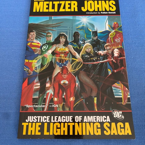 Justice League of America The Lightning Saga graphic novel like new