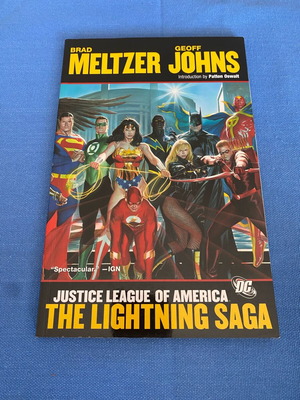 Justice League of America The Lightning Saga graphic novel like new