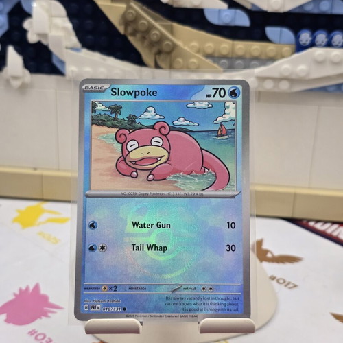 Pokemon Slowpoke MasterBall Card PRE 018 new
