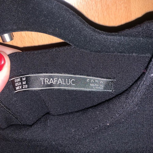 ZARA black dress used, short, not tight fit