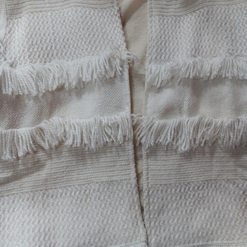 Meli Melo used white jacket with sugar effect size M