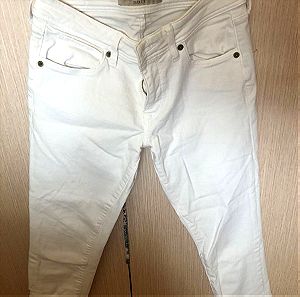 Burberry τζιν λευκό παντελόνι