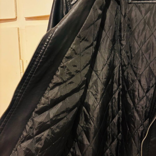 Explorer leather jacket black size M like new