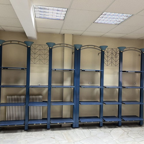 Professional Store Shelving System vintage 90s modular, like new, 5 units