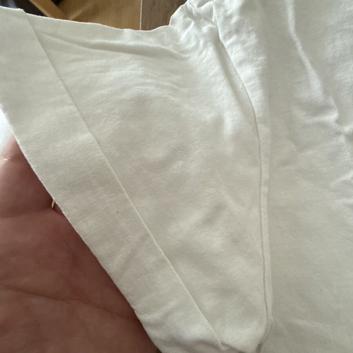 Zara white cotton T-shirt, size small