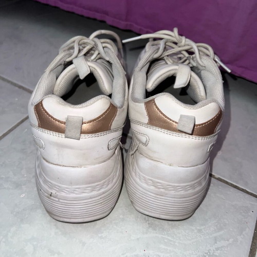 Renato Garini white athletic shoes used