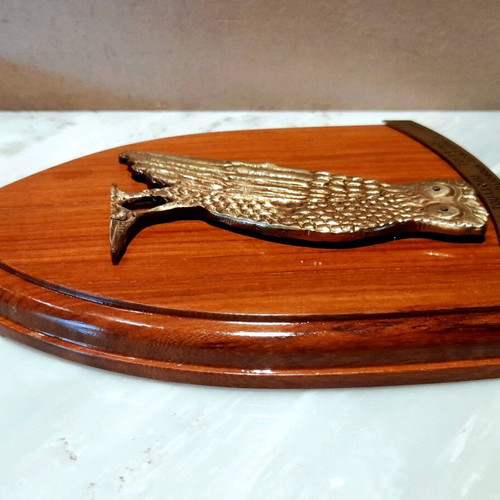 Memorabilia Plaque of Ionideios School Piraeus like new