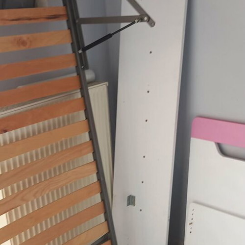 Bed with storage space like new