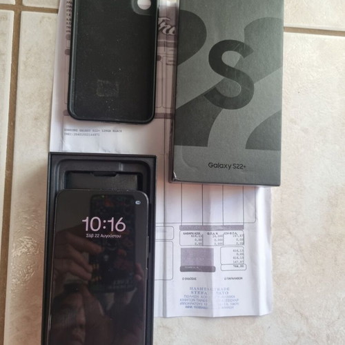 Samsung Galaxy S22+ 5G Dual SIM smartphone, 128GB, Phantom Black