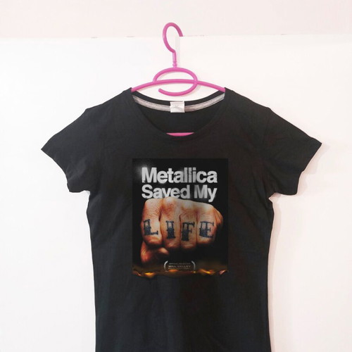Metallica T-shirt "Saved My Life" new, size S, black
