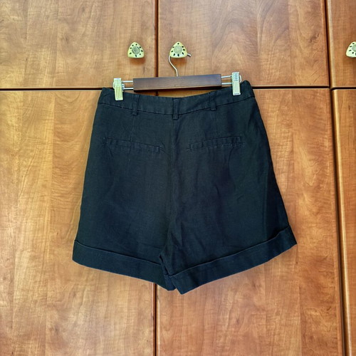 NA-KD linen shorts size 36, black