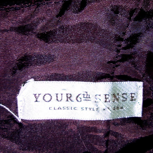 Your Sixth Sense burgundy dress used, size XS