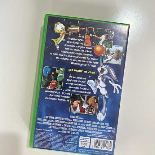Space Jam Looney Tunes VHS German edition