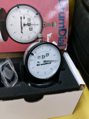 DrumDial Precision Drum Tuner new with bonus 14" Turkey Splash cymbal