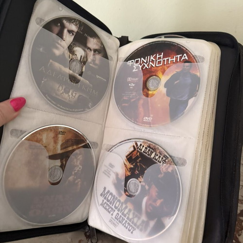 DVD collection, 45 discs with subtitles, case included