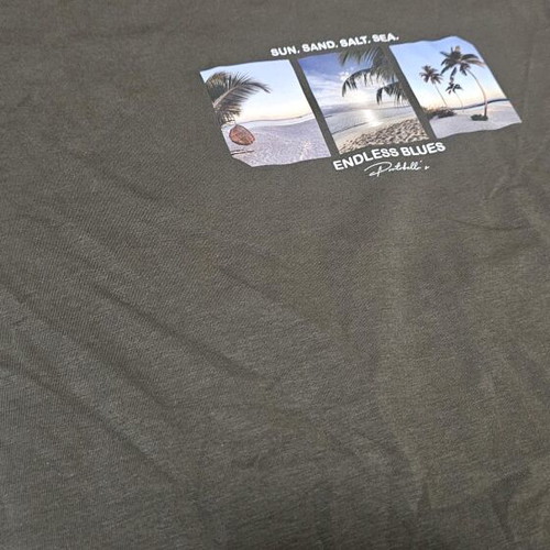 Portobello T shirt green like new, size M
