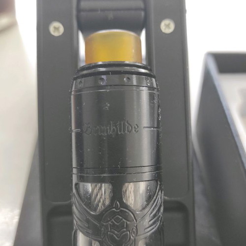 Brunhilde 1o3 RTA By Vapefly used, black steel