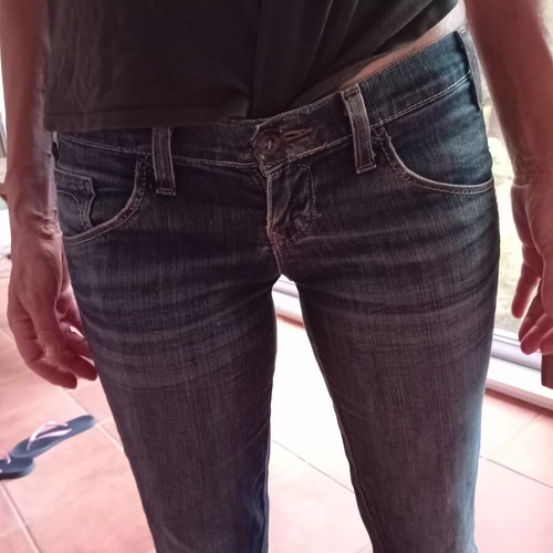 Lee Jeans classic cut used, size S, blue denim