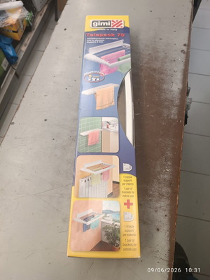 Gimi Telepack 5m Clothes Drying Rack new