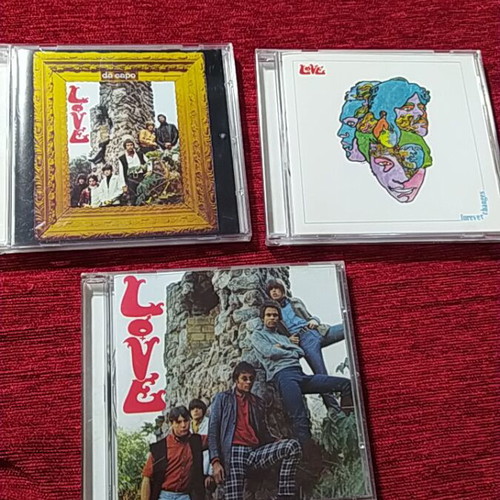 Love 3 CD set like new, classic rock albums 1966-1967