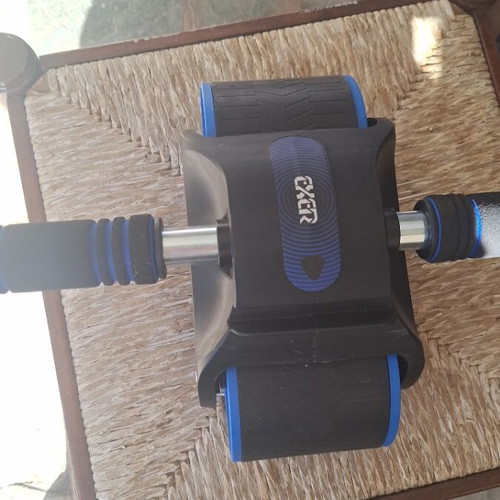 EXER double wheel abdominal exercise roller