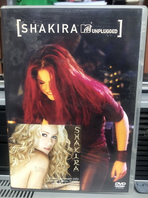 Shakira MTV Unplugged DVD used, pop
