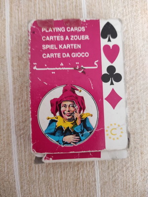 Playing cards from 1970, complete deck