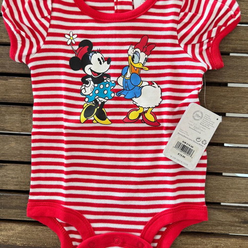Disney bodysuit new from 100% organic cotton