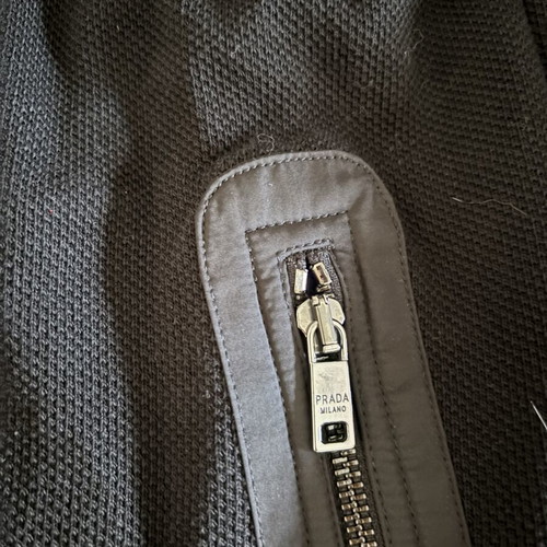 Prada Milano Jacket total black, size L, new
