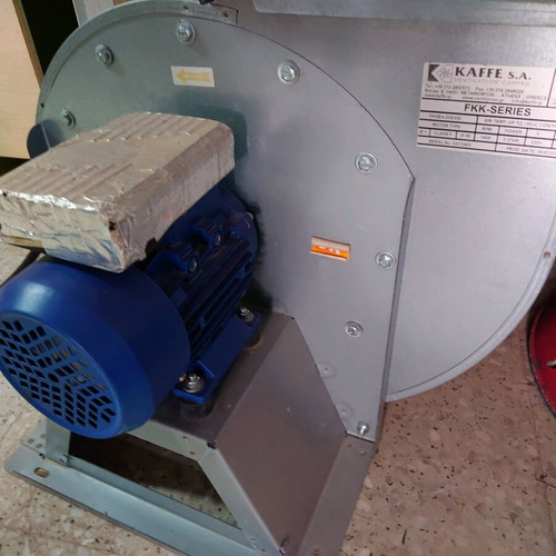 Kitchen ventilation motor 0.5Hp like new with 10-meter chimney