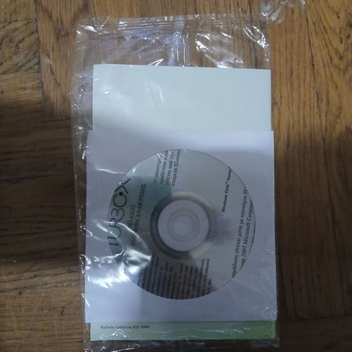 Windows Vista Home Basic DVD reinstallation OEM version genuine like new