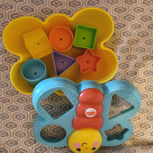 Fisher Price Educational Butterfly Shape Sorter like new
