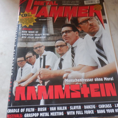 Metal Hammer German music magazine, multiple issues