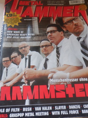Metal Hammer German music magazine, multiple issues