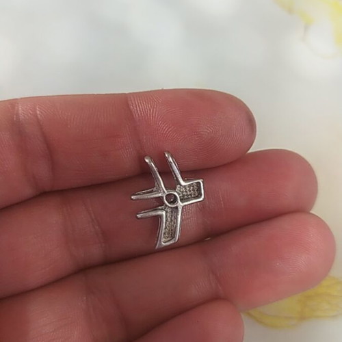 925 silver cross pendant